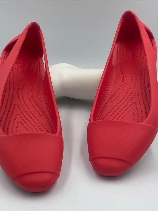 CROCS Shoes - Crocs Sienna Shoes Womens Size 6. Slingback Ballet Flats  Lightweight pre-owned
